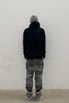 BORIS BIDJAN Saberi hooded sweater AW22 HOODY2 FTT00008 Black
